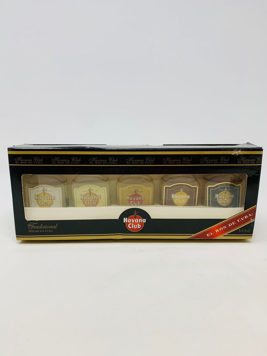 HAVANA CLUB CUBAN RUM MINIATURE SET