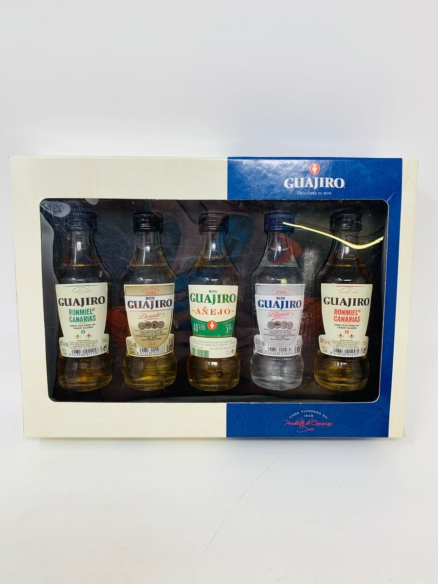 GUAJIRO CANARY ISLANDS RUM MINIATURE PACK
