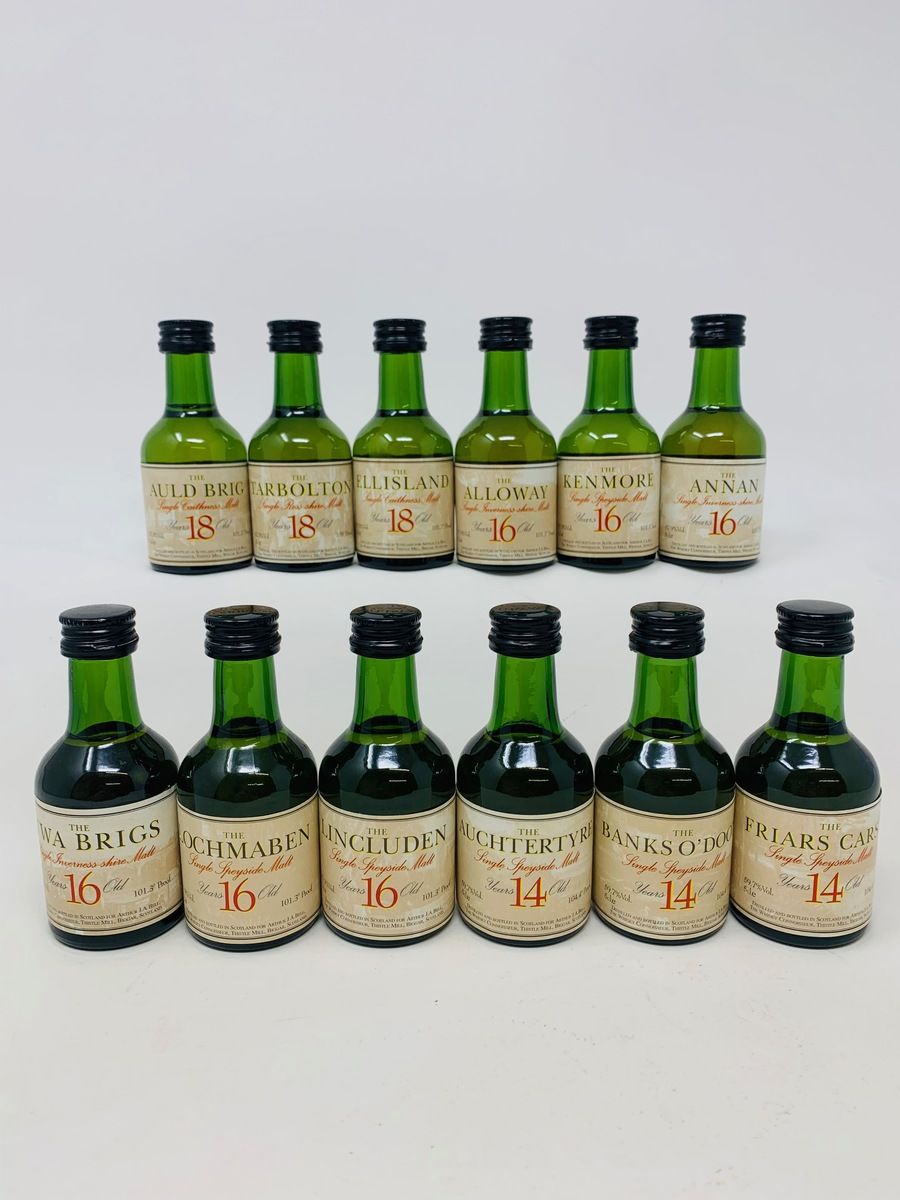 THE ROBERT BURNS COLLECTION THE WHISKY CONNOISSEUR