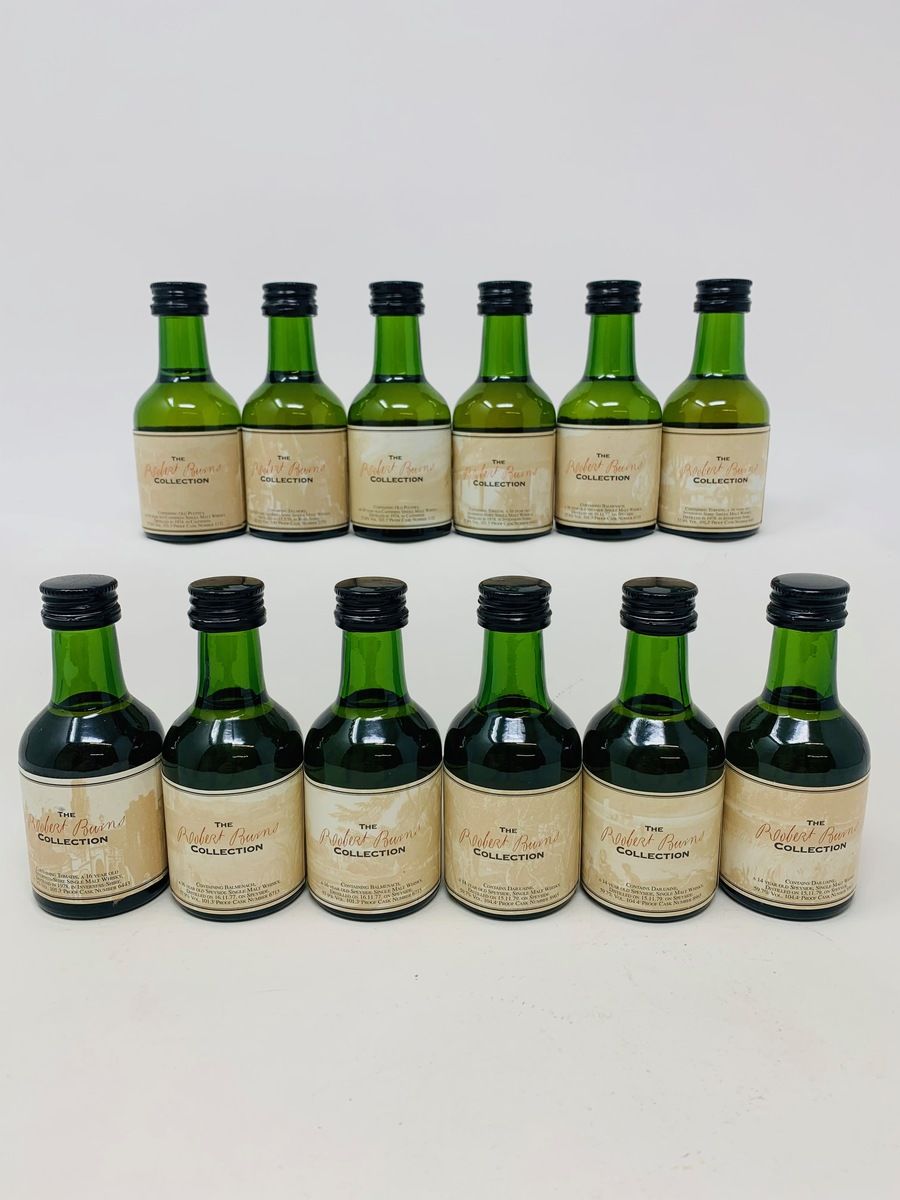THE ROBERT BURNS COLLECTION THE WHISKY CONNOISSEUR